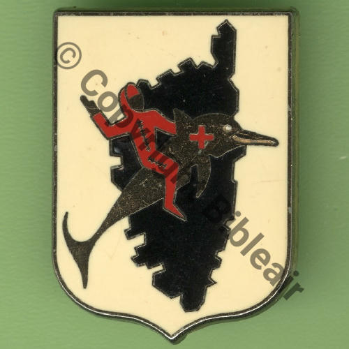 A0957 ETS.1.44 SOLENZARA  De Griffes et butees Ecailles RESINE Src.Y.GENTY 